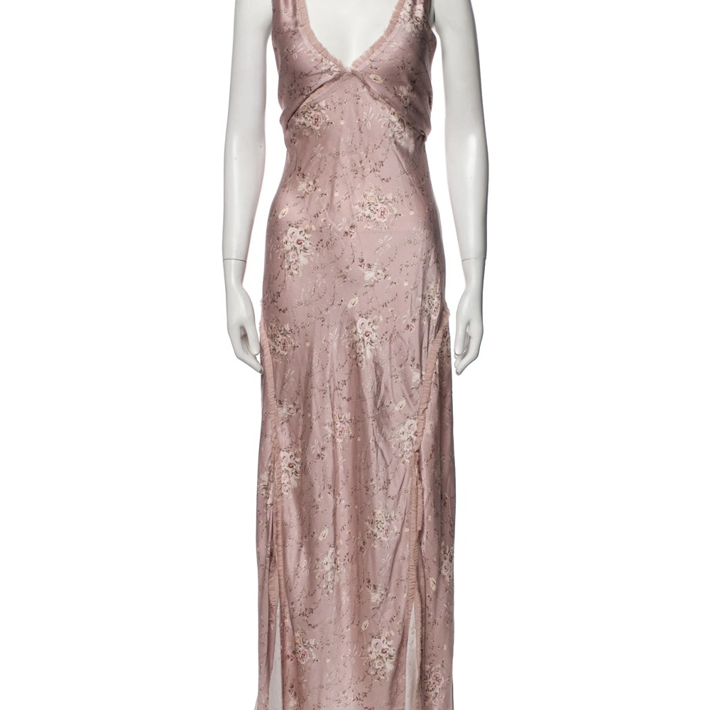 LoveShackFancy Kendall dress in Woodrose